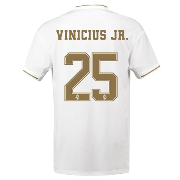 Maillot Football Real Madrid NO.25 Vinicius JR. Domicile 2019-20 Blanc